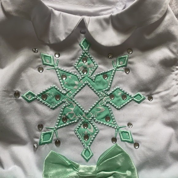 NWOT - Doggie Design - Turquoise Dress - Picture 4 of 13